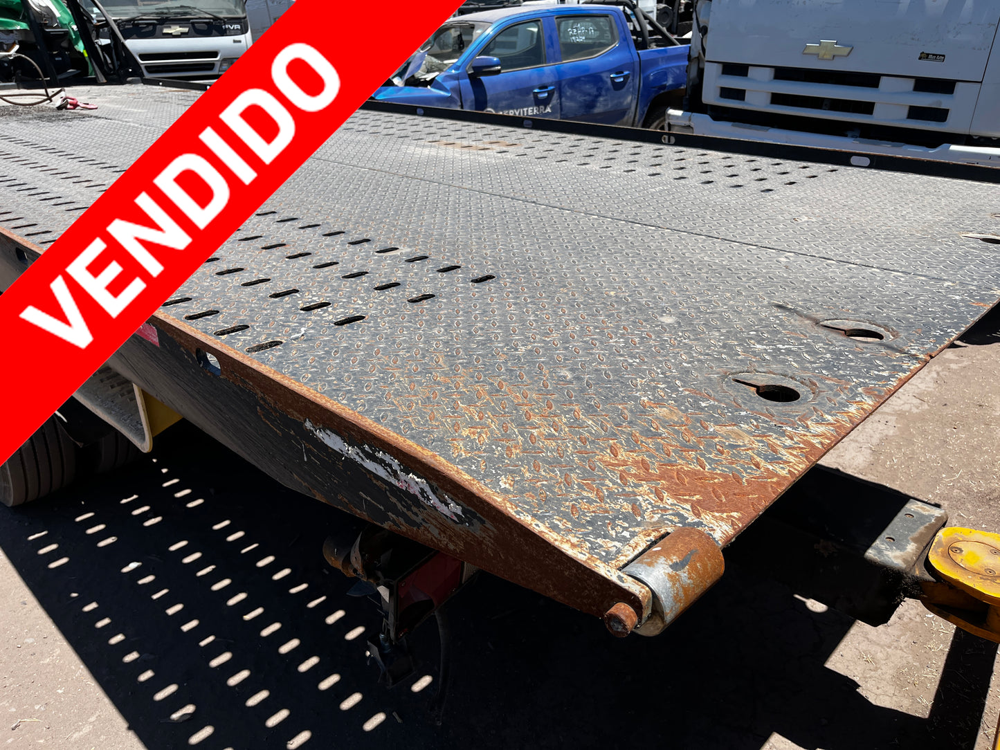 Plataforma grúa hidráulica hydromak Invicta