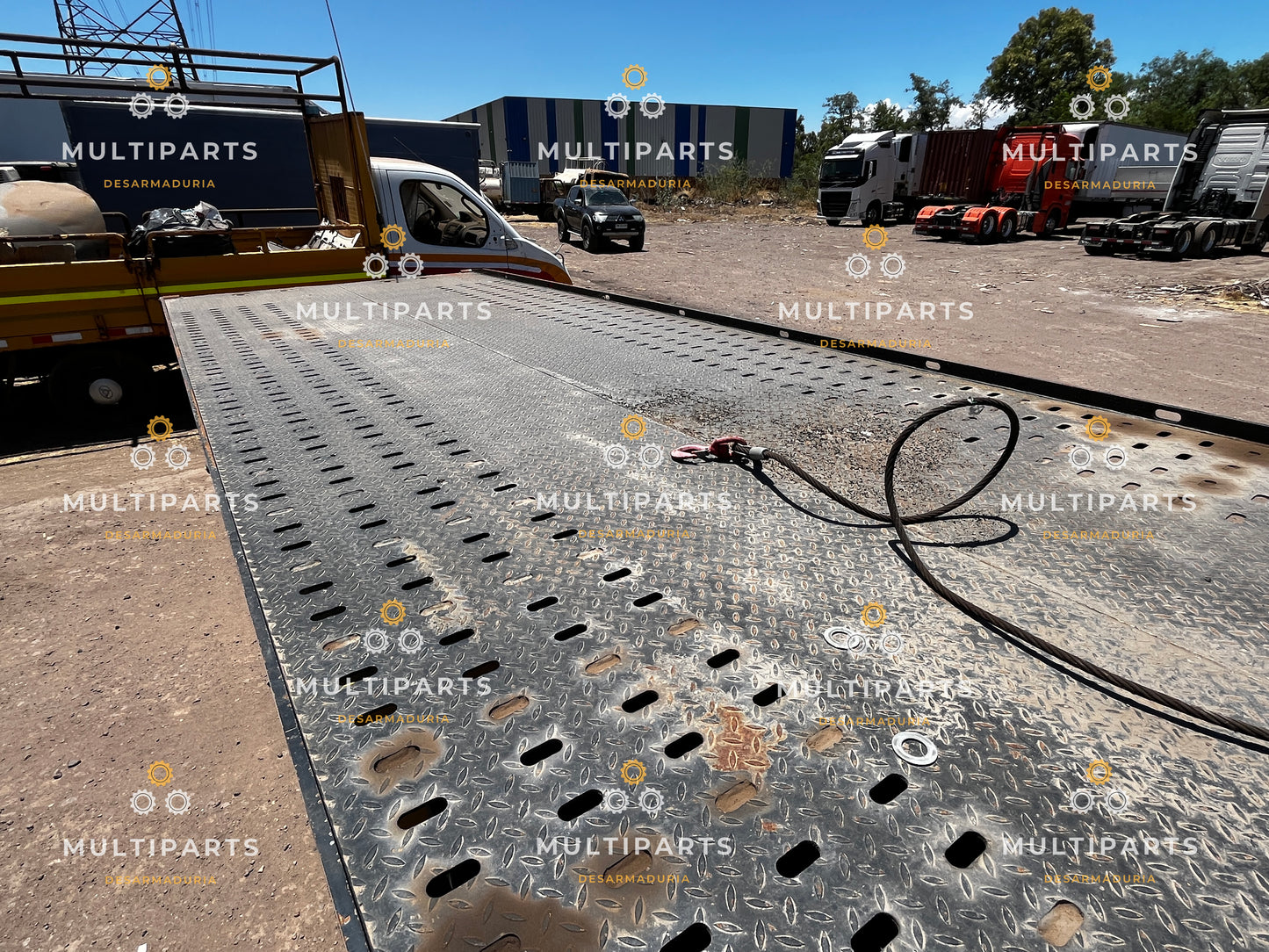 Plataforma grúa hidráulica hydromak Invicta