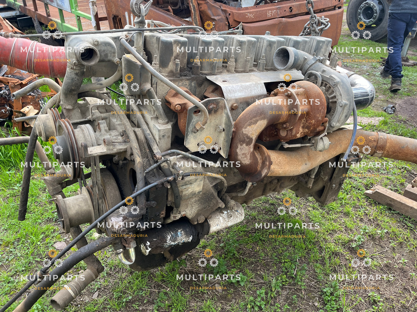 Motor weichai 420 HP