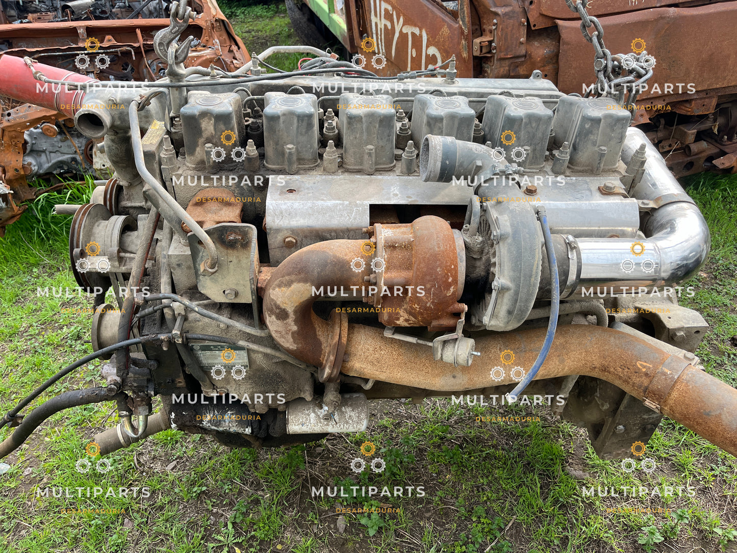 Motor weichai 420 HP