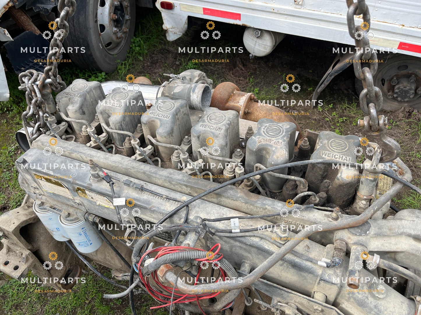 Motor weichai 420 HP