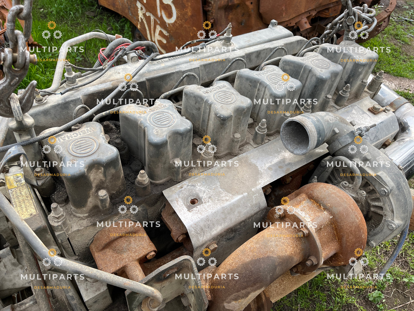 Motor weichai 420 HP