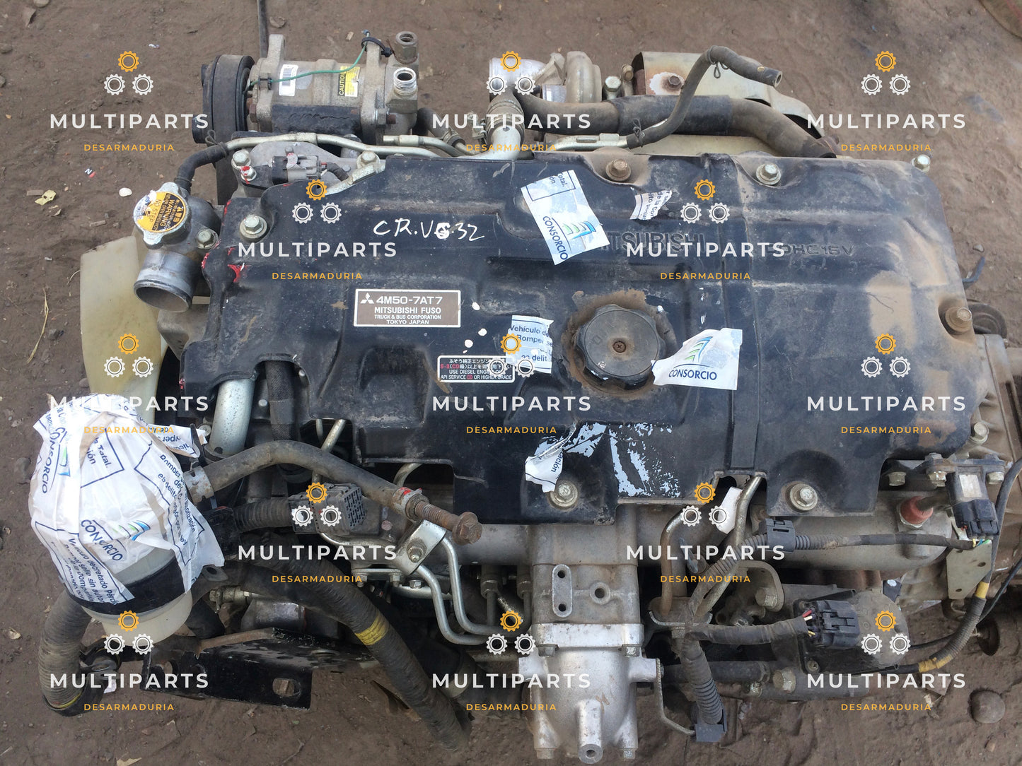 Motor mitsubishi canter fuso 7.5 2013