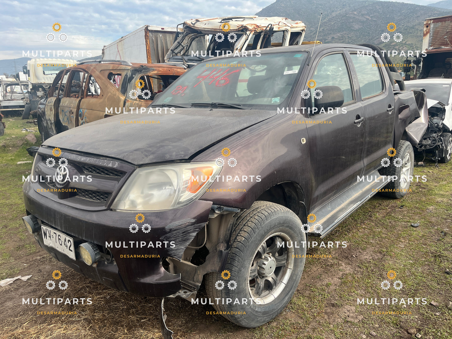 Toyota hilux 2.5 4x4 2008