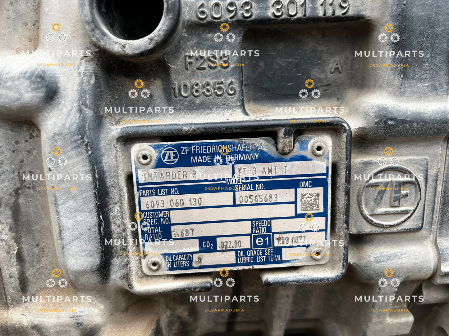 Caja de cambios ZF Traxon 12TX