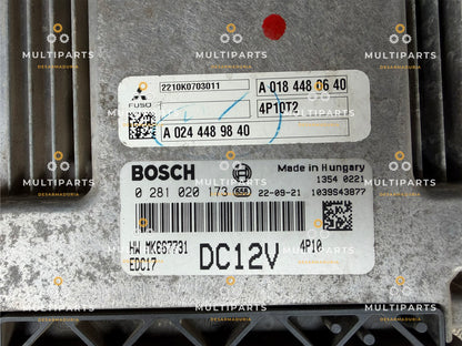 ECU mitsubishi canter fuso 413 año  2023