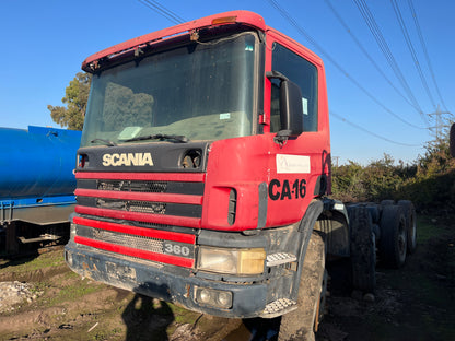 Scania P124CB año 2005 8x4 EN VENTA