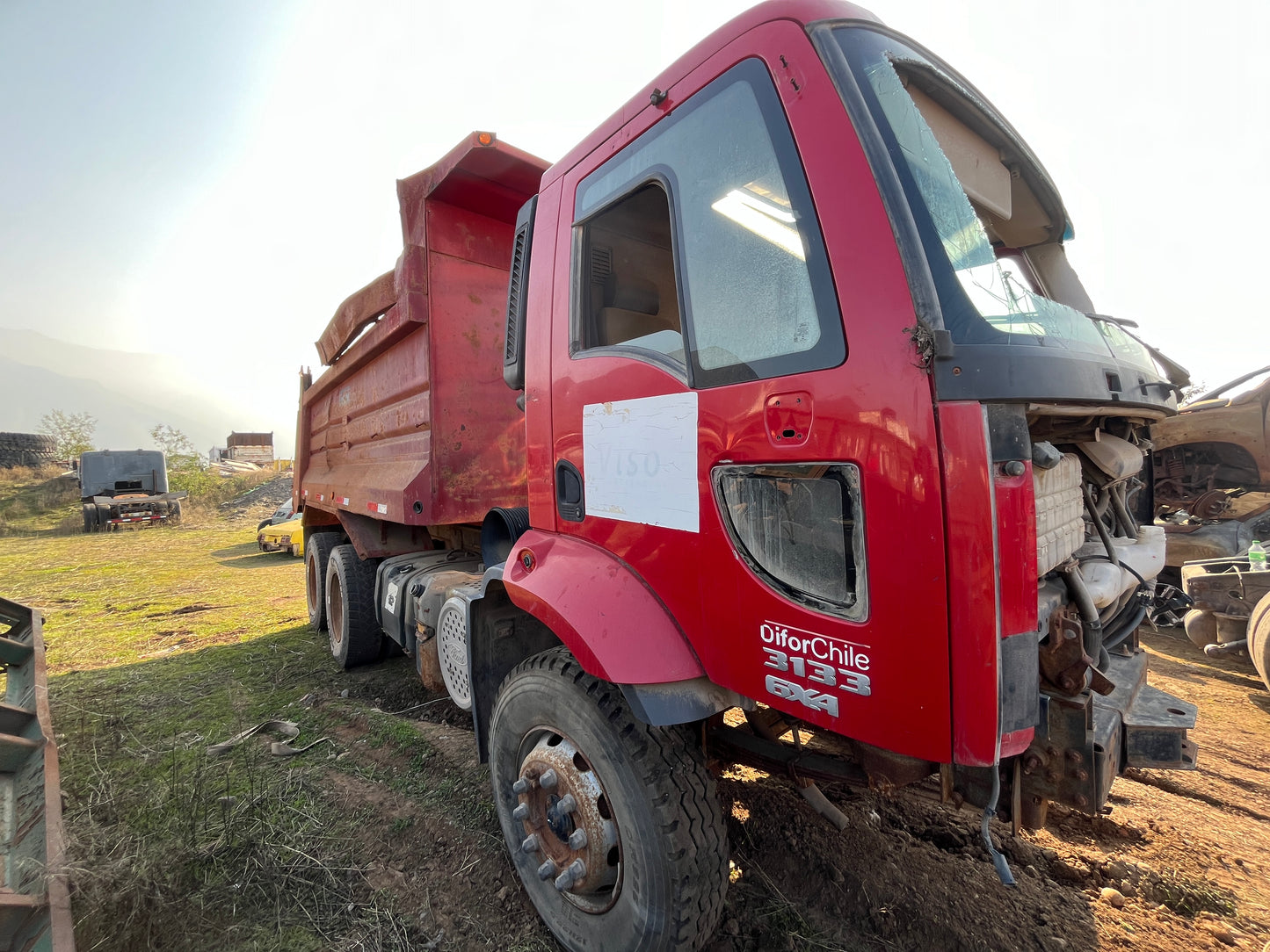 Ford cargo 3133 6x4 año 2013