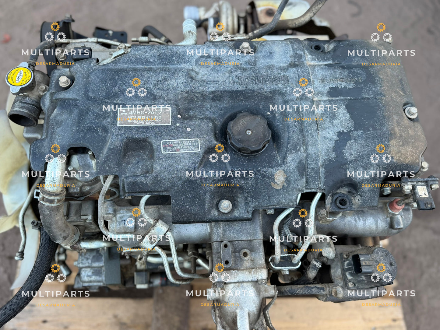 Motor mitsubishi canter fuso 7.5